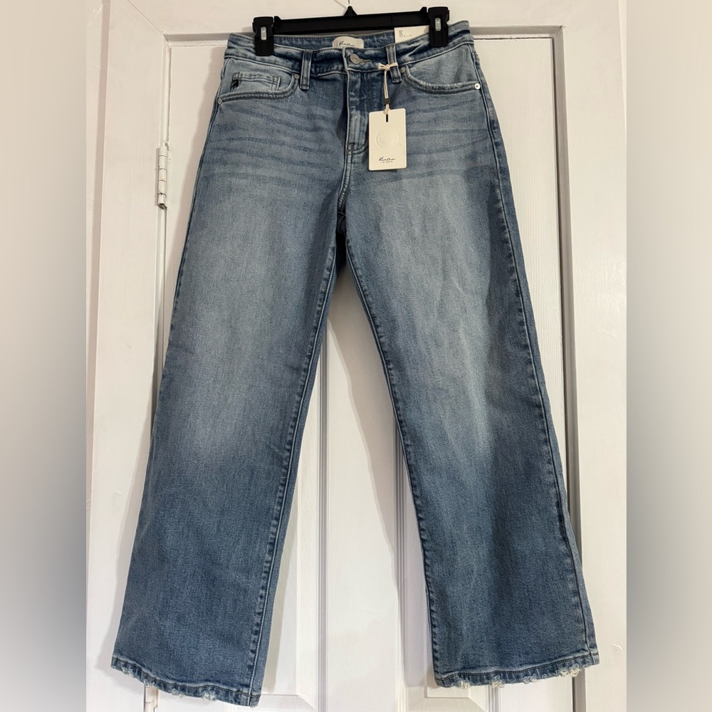 NWT KanCan Light Blue Straight Leg Jeans